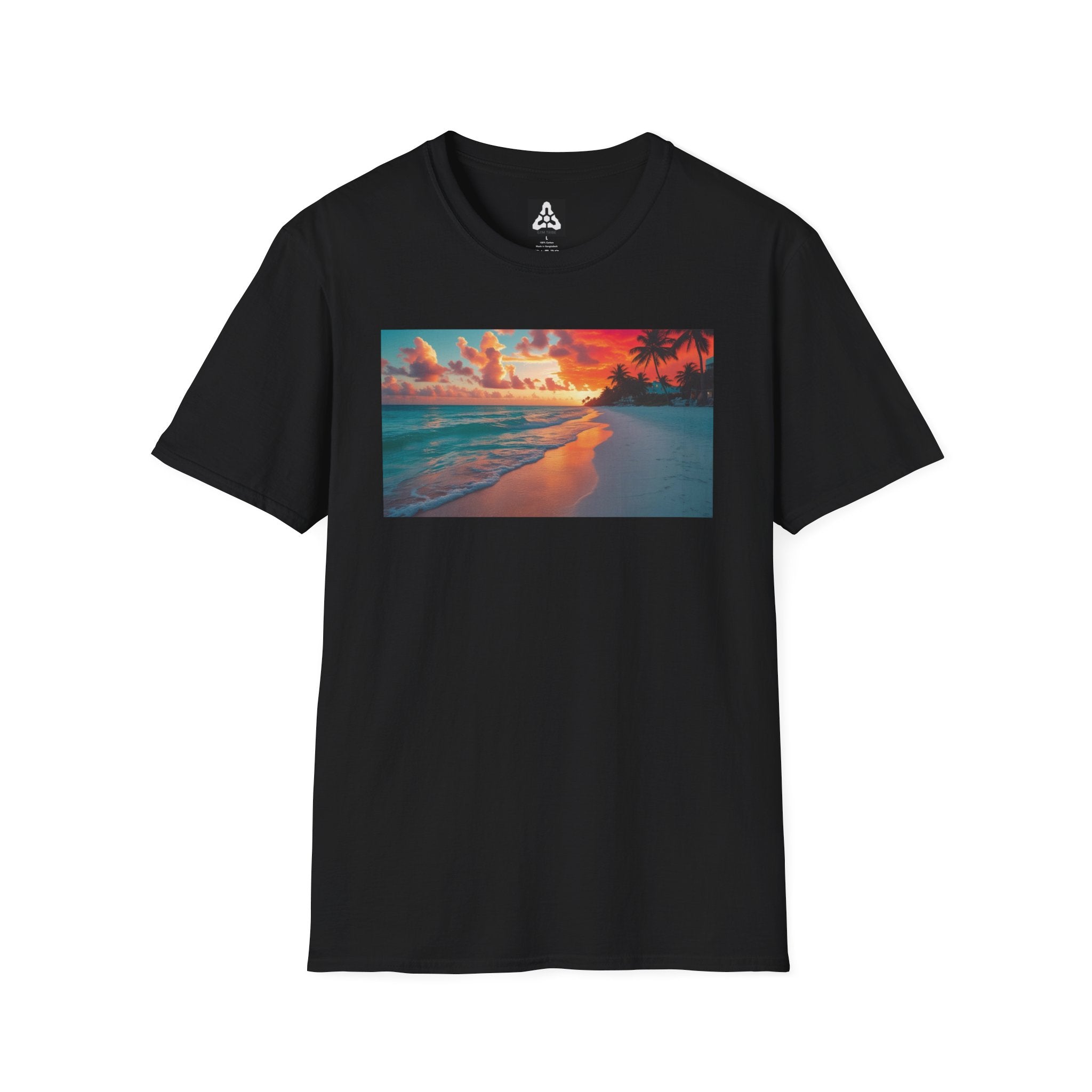 GYM TRIBE SHIRT Beach Sunset