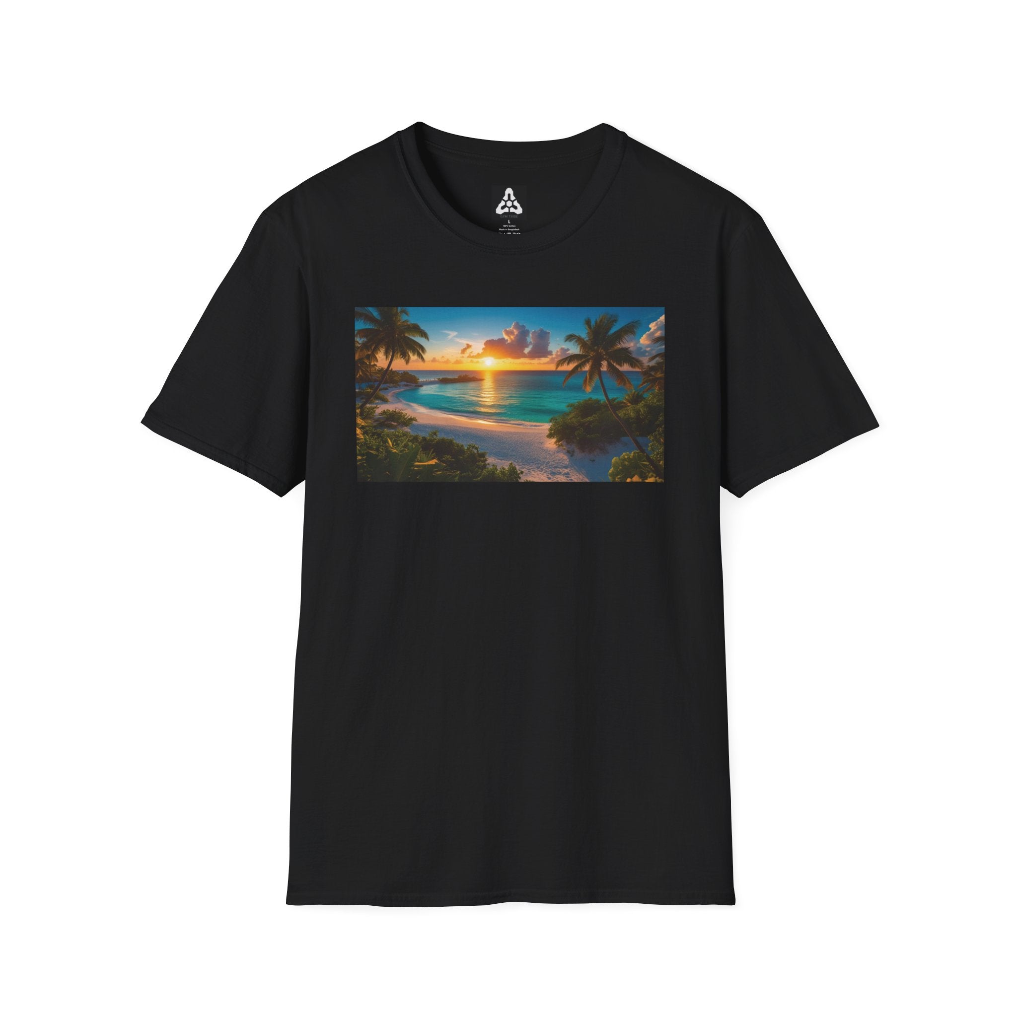 GYM TRIBE SHIRT Beach Sunset