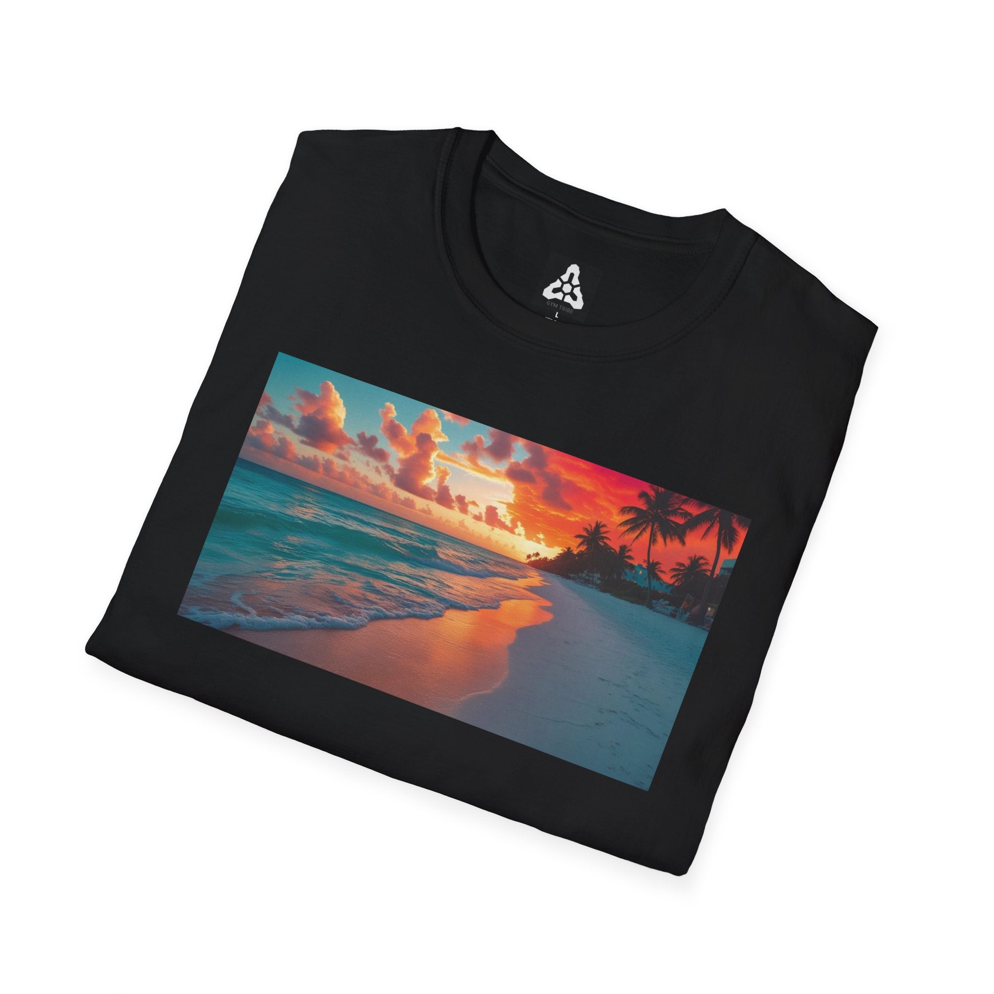 GYM TRIBE SHIRT Beach Sunset