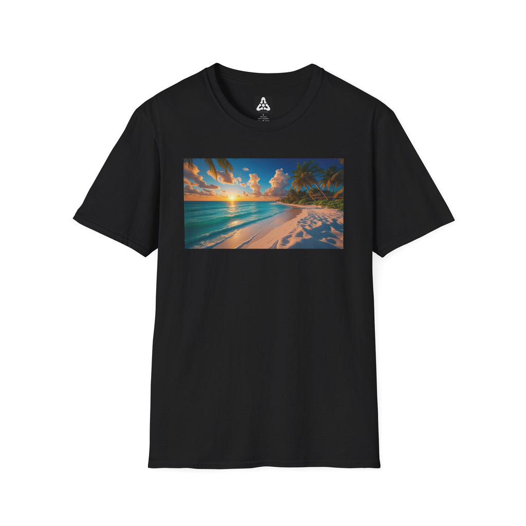 GYM TRIBE SHIRT Beach Sunset