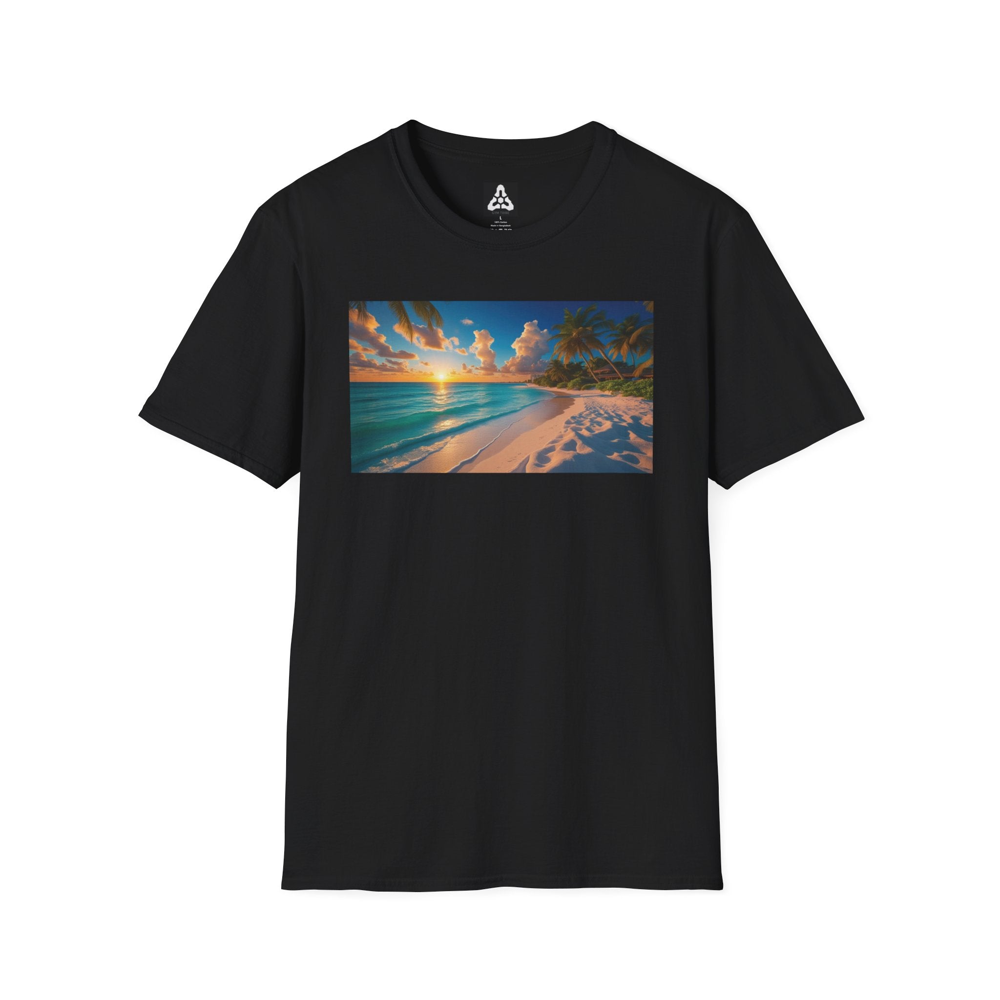 GYM TRIBE SHIRT Beach Sunset