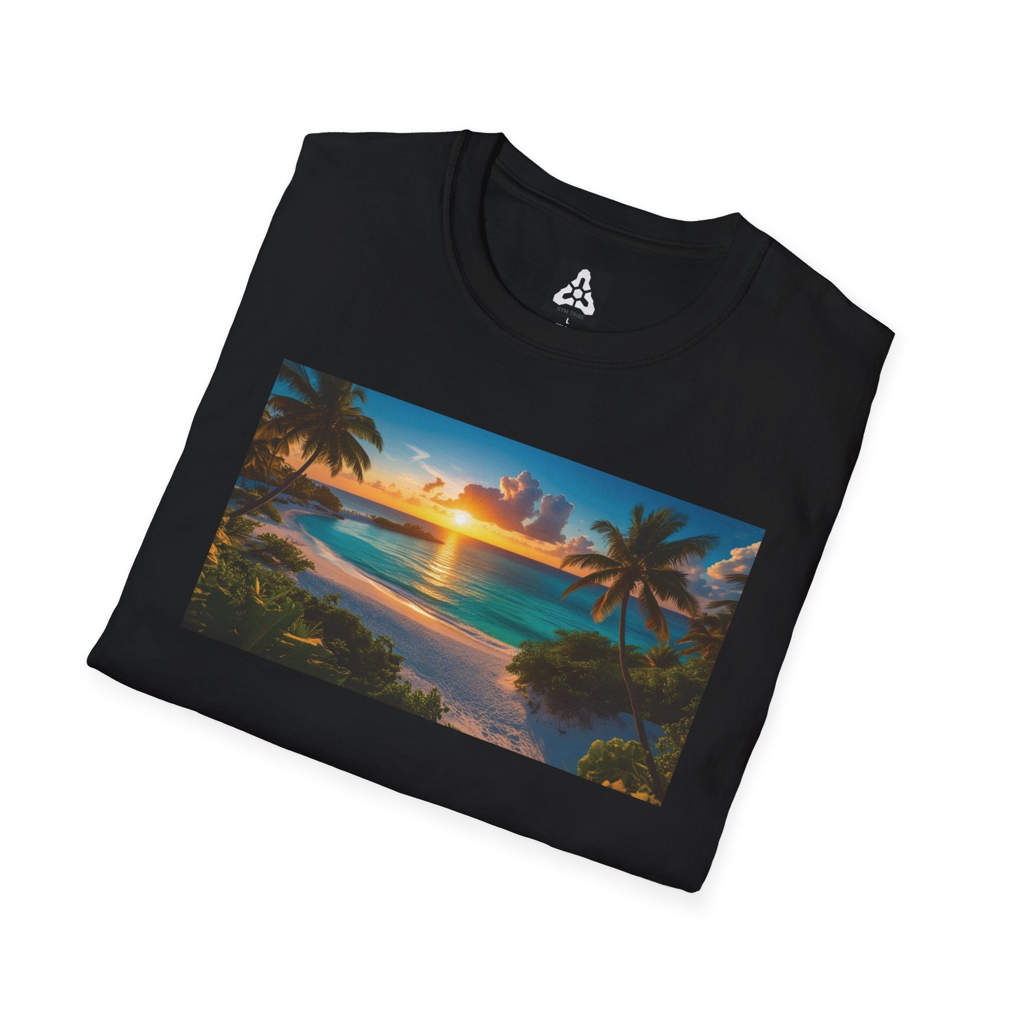 GYM TRIBE SHIRT Beach Sunset