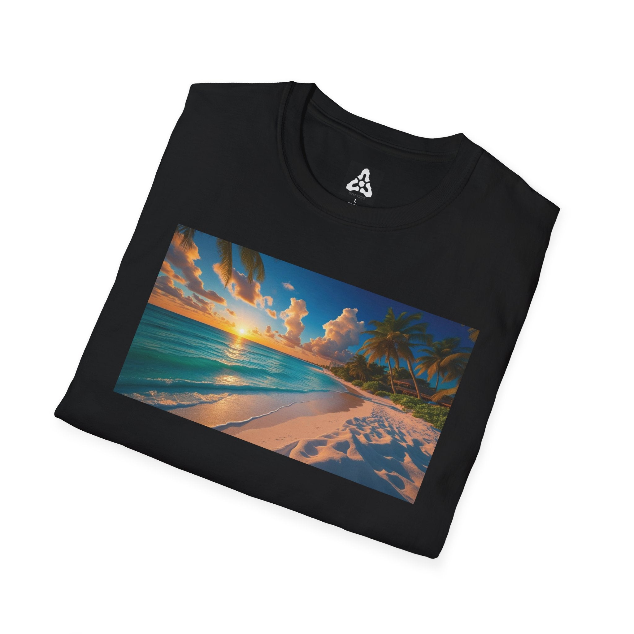 GYM TRIBE SHIRT Beach Sunset